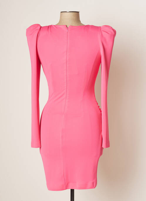 Rochie midi roz CARLA RUIZ femeie