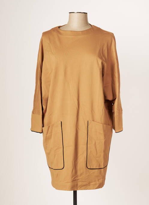 Rochie midi maro EDAS femeie