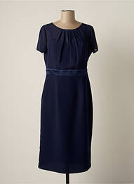 Rochie midi mâneci scurte mâneci scurte albastru EDAS femme