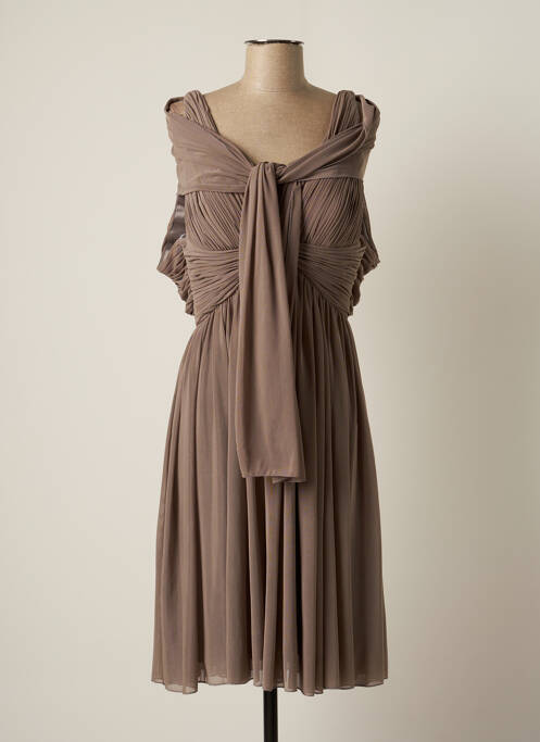 Rochie midi gri CARLA RUIZ femeie