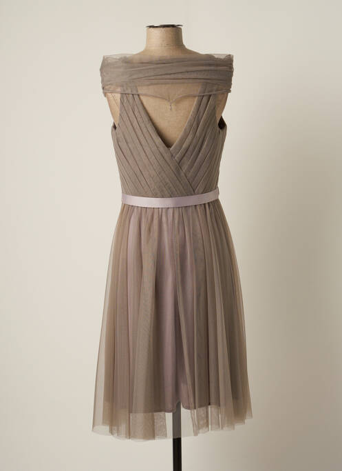 Rochie midi gri CARLA RUIZ femeie