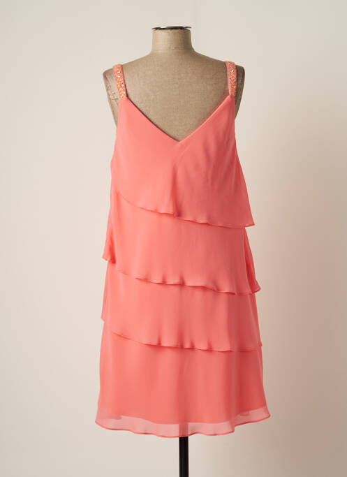 Rochie midi roz FASHION NEW YORK femeie