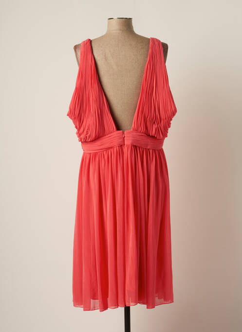 Rochie midi roz CARLA RUIZ femeie