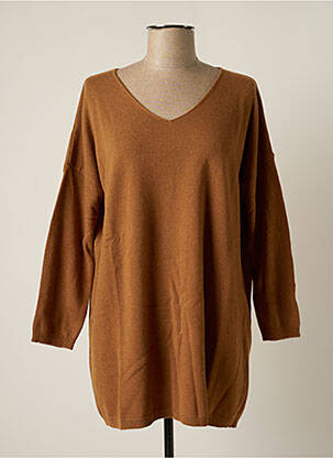 Rochie pulover maro EDAS femeie