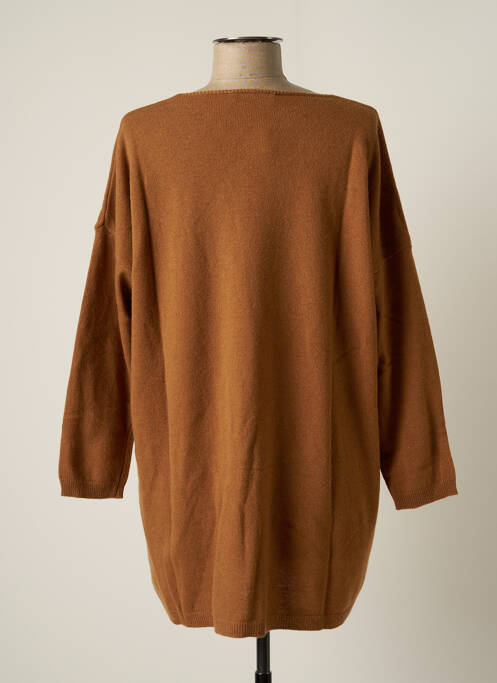 Rochie pulover maro EDAS femeie