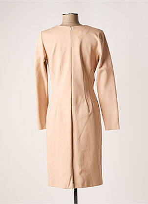 Rochie midi mâneci lungi mâneci lungi roz ARGGIDO femeie