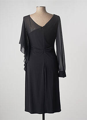 Rochie midi mâneci lungi mâneci lungi negru MARFIL femeie