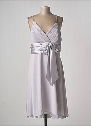 Rochie midi gri FASHION NEW YORK femeie