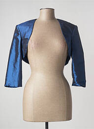 Bolero croială cambrată albastru FASHION NEW YORK femeie