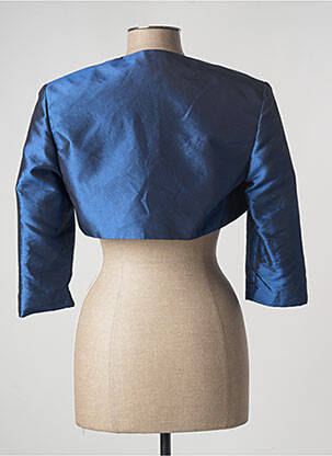 Bolero croială cambrată albastru FASHION NEW YORK femeie