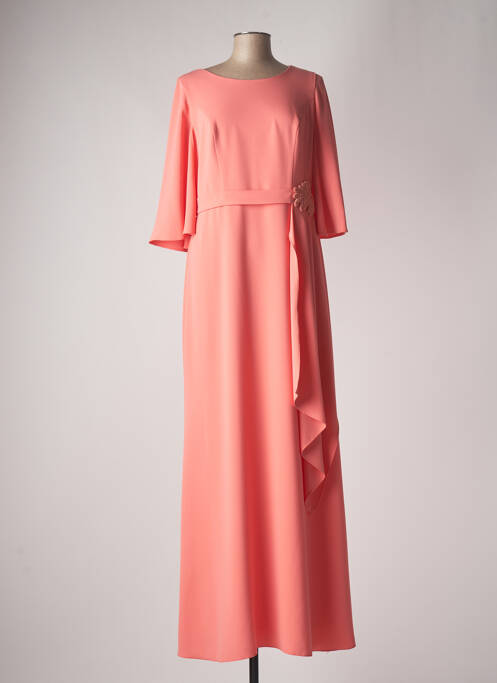 Rochie lungă portocaliu CARLA RUIZ femeie