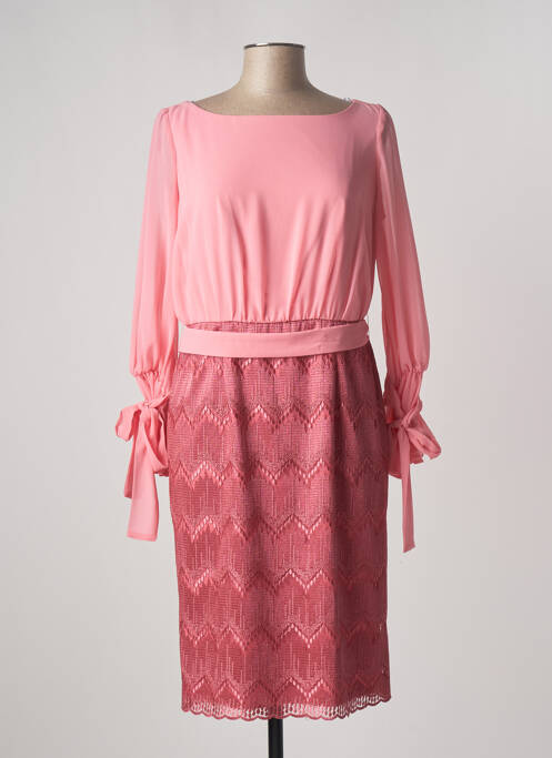 Rochie midi roz CARLA RUIZ femeie