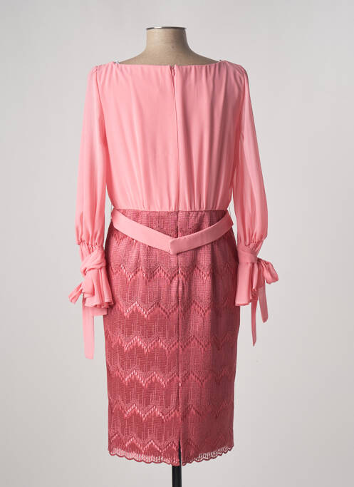 Rochie midi roz CARLA RUIZ femeie