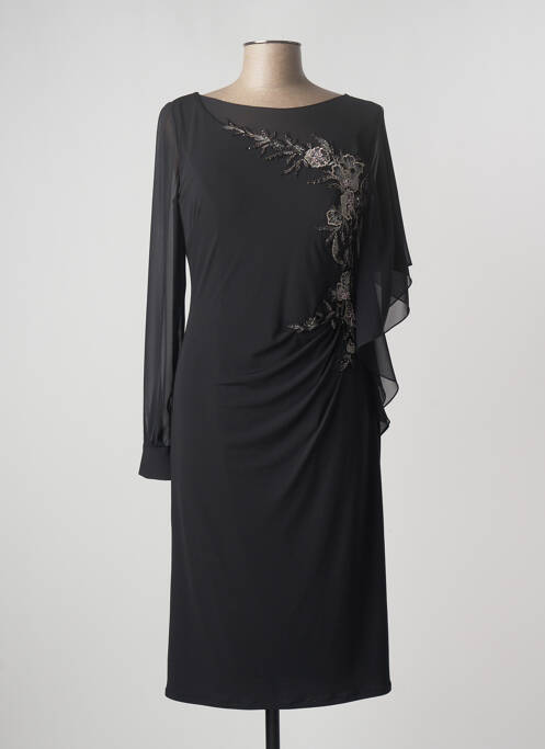 Rochie midi negru MARFIL femeie