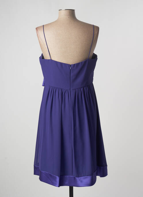 Rochie midi violet FASHION NEW YORK femeie
