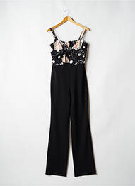 Salopetă-pantalon țesătură crep bretele subțiri negru ARGGIDO femme