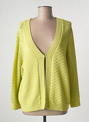 Vestă cu mâneci lungi verde DIANE LAURY femeie