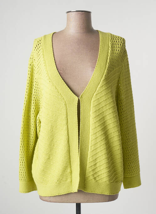 Vestă cu mâneci lungi verde DIANE LAURY femeie