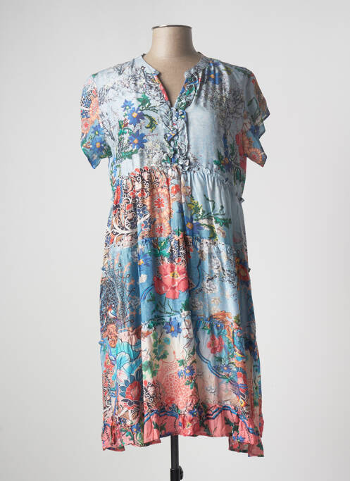 Rochie midi albastru VANIA femeie