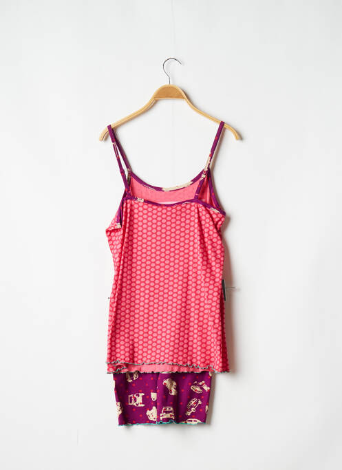 Pijamale scurte violet ROSE POMME femeie