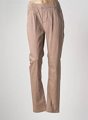 Pantalon slim maro GEVANA femeie