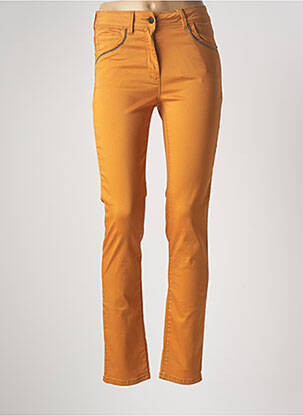 Pantalon slim portocaliu DIANE LAURY femeie