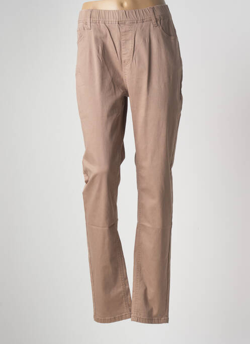 Pantalon slim maro GEVANA femeie