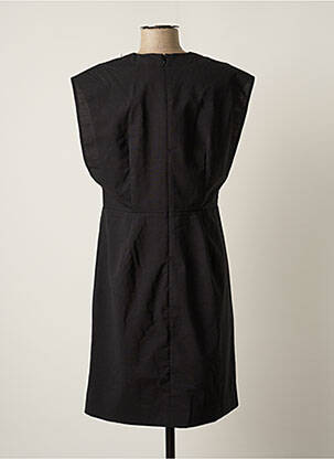 Rochie midi mâneci scurte mâneci scurte negru NOA NOA femeie