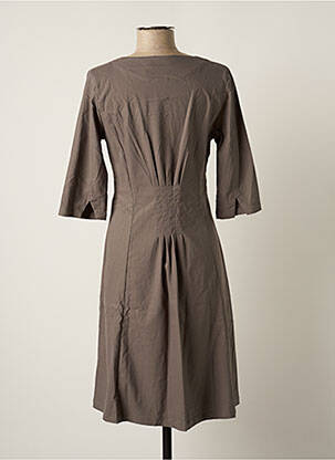 Rochie midi mâneci 3/4 mâneci 3/4 gri MYRINE ANTWERP femeie