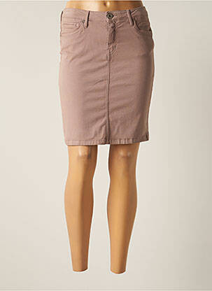 Fustă scurtă maro DENIM STUDIO femeie