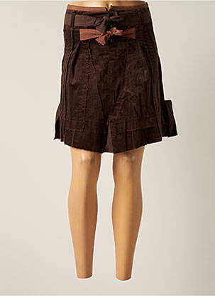 Fustă scurtă maro MYRINE ANTWERP femeie