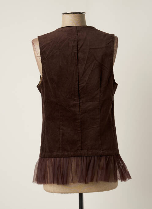 Vestă fără mâneci maro MYRINE ANTWERP femeie