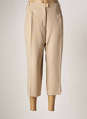 Pantalon trei sferturi bej ANNE KELLY femeie