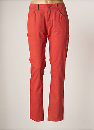 Pantalon slim portocaliu GRIFFON femeie