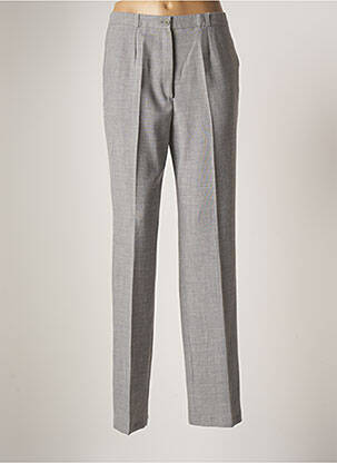 Pantalon drept gri ANNE KELLY femeie