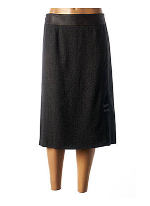 Fustă midi negru GEVANA femeie