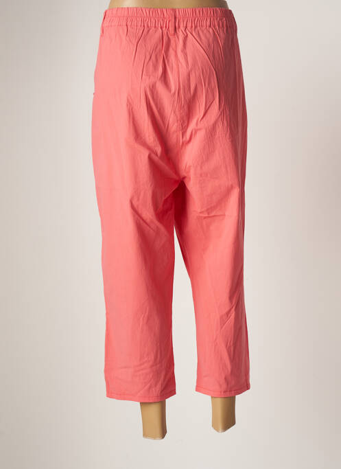 Pantalon trei sferturi roz GRIFFON femeie