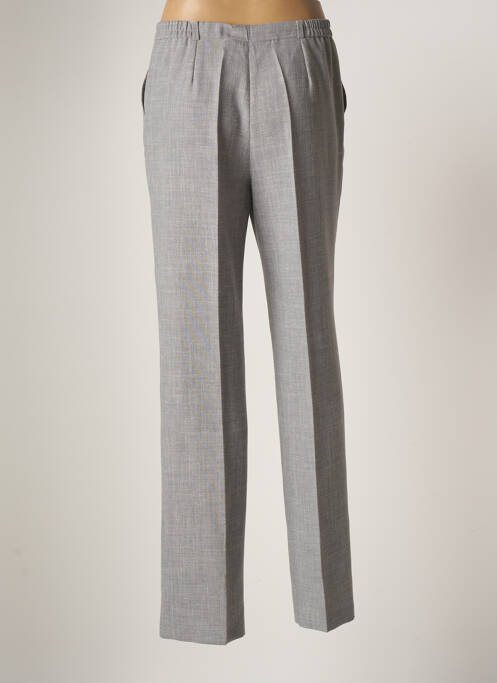 Pantalon drept gri ANNE KELLY femeie