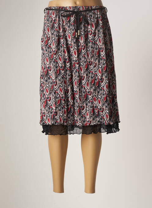 Fustă midi negru GRIFFON femeie