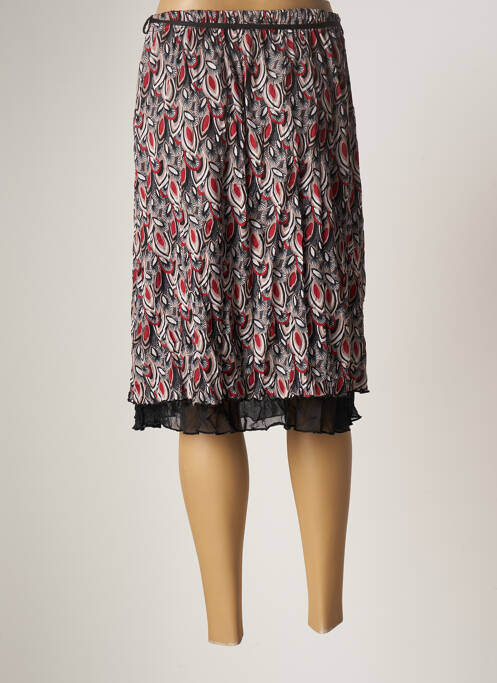 Fustă midi negru GRIFFON femeie