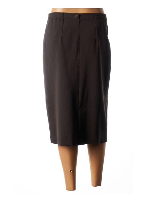 Fustă midi maro GEVANA femeie