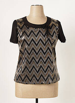 Top negru PARISIENNES femeie