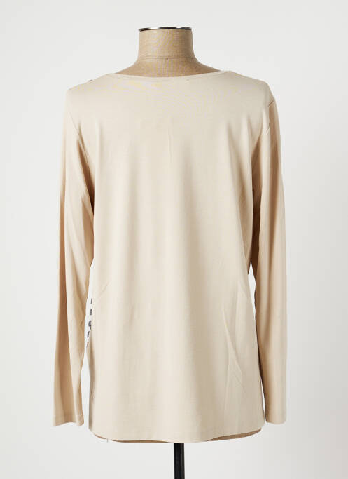 Top bej GRIFFON femeie