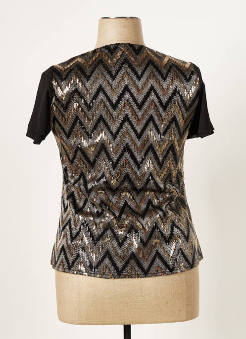 Top negru PARISIENNES femeie