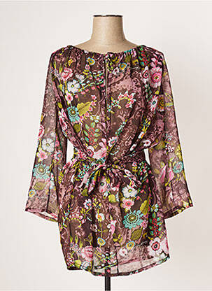 Rochie de plajă maro PAIN DE SUCRE femeie