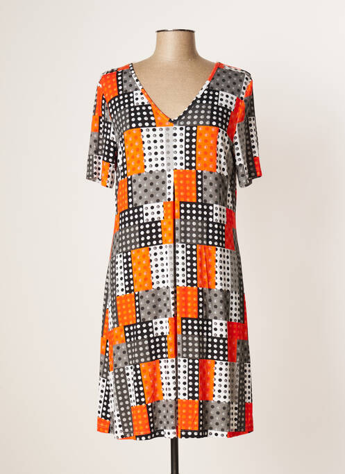 Rochie midi portocaliu ROSCH CREATIVE CULTURE femeie