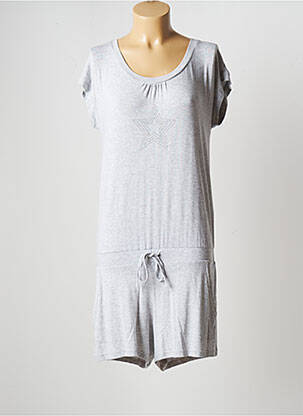 Salopetă scurtă gri CANAT femeie