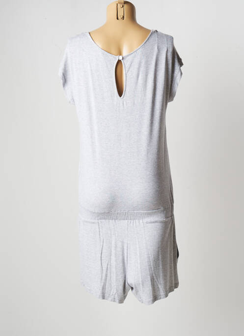 Salopetă scurtă gri CANAT femeie