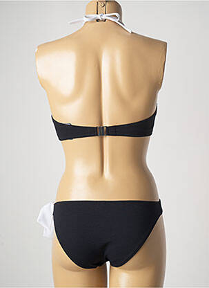 Costum de baie din două piese elasticitate negru TESSY femeie