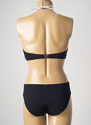 Costum de baie din două piese elasticitate negru TESSY femeie